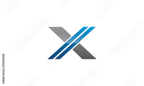 x logo