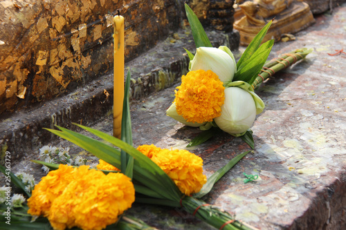 Wat Lokaya Sutharam - Ayutthaya - Thaïlande photo