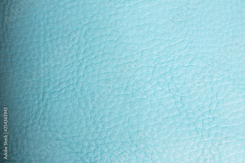 Leather blue texture. Textile.