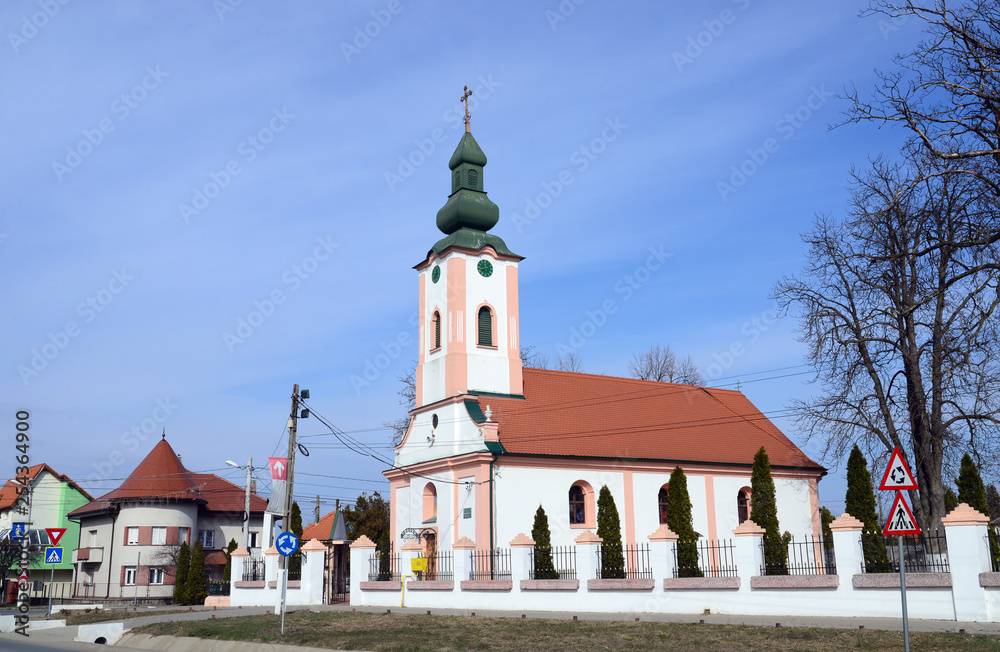 Giroc village church