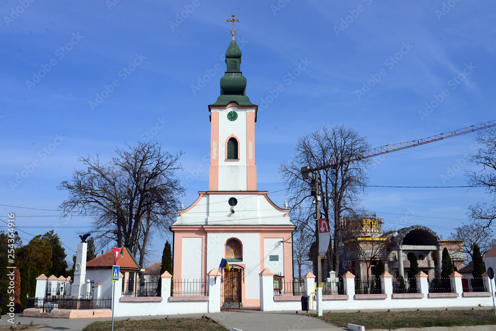 Giroc village church