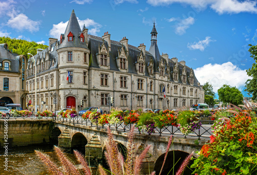 Quimper. Sur les bords de l'Odet en centre ville. Finistère. Bretagne