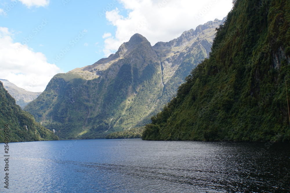 Doubtful Sound in New Zealand