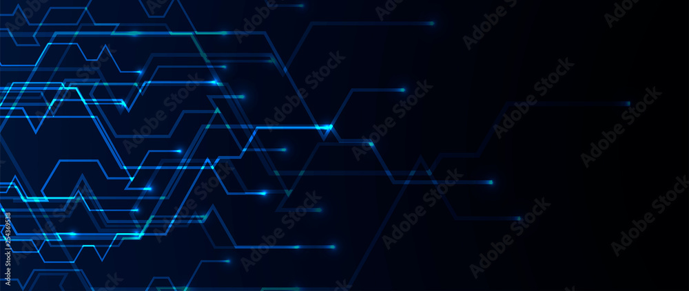 abstract futuristic fade computer technology business background