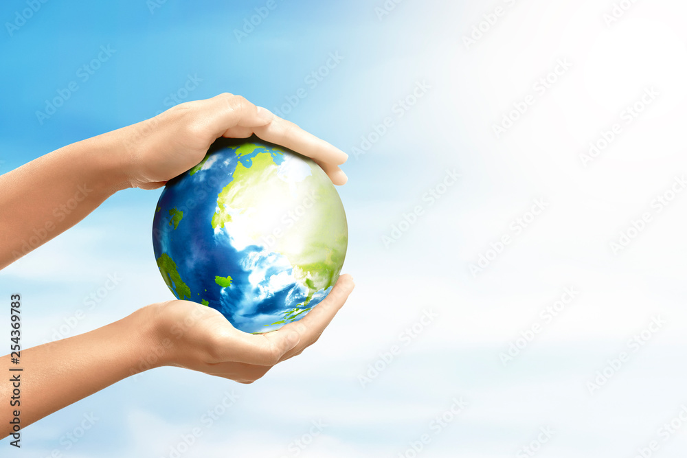 Earth hour concept