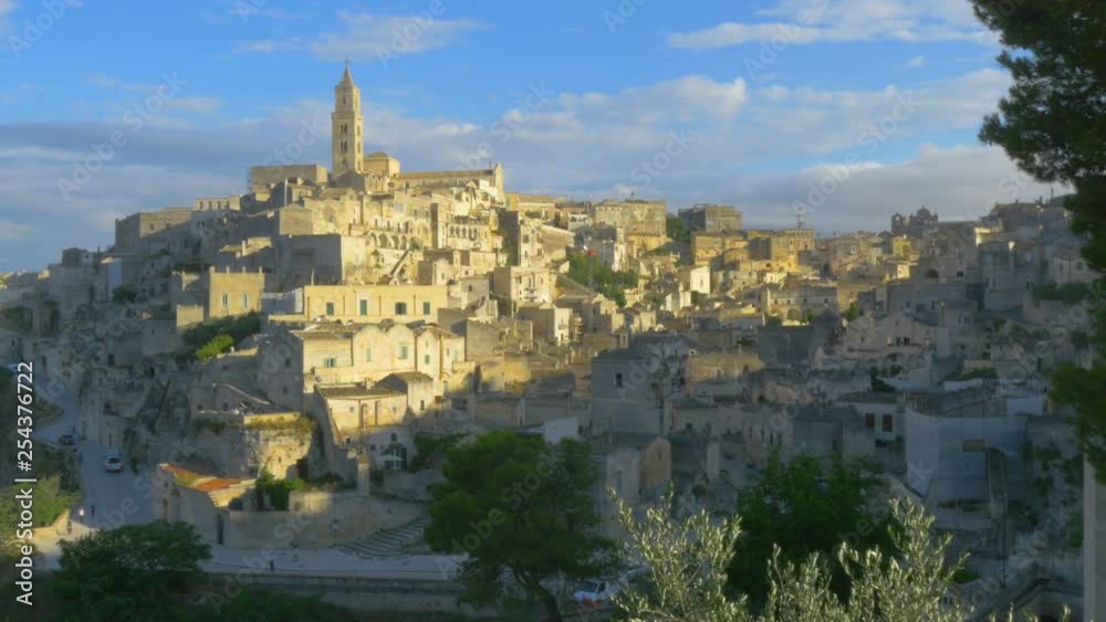 Panorama of the medieval town of Matera, Italy. Panorama of the medieval town of Matera, Italy.