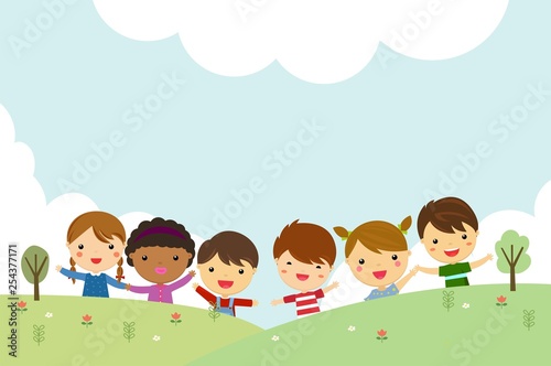 Group of children