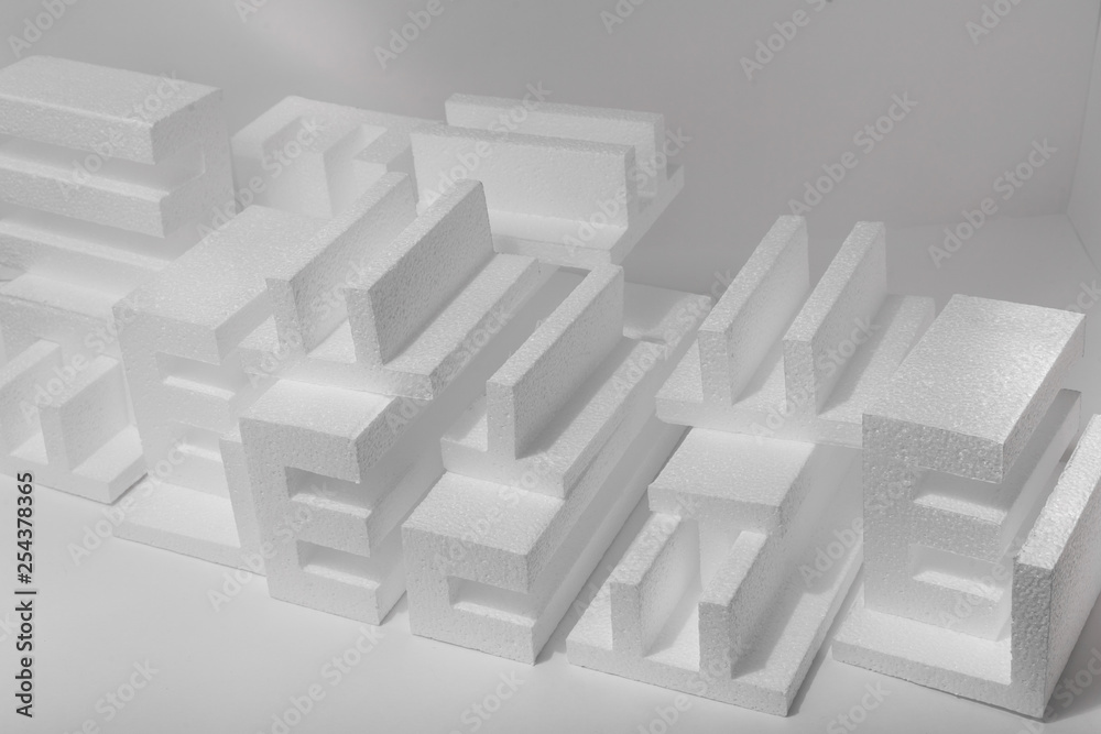 styrofoam figures white styrofoam figures white