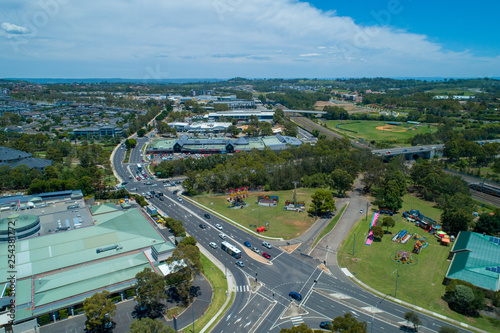 Photography Aerial view of Campbelltown, New South Wales, Australia