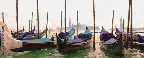 gondola in grand canal, Venice in Italy