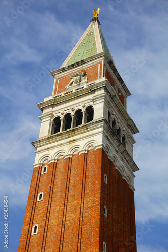 campanile, tower place san marco, Venice in Italy