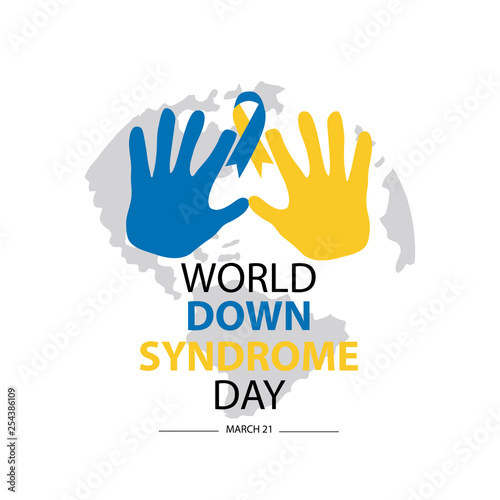 World Down Syndrome Day. March 21