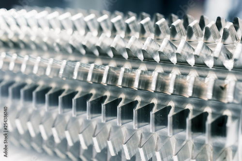 Hob for gear cutting.