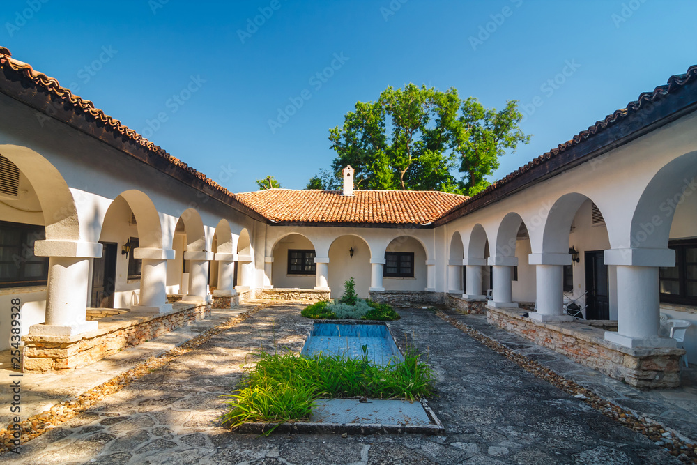 Balchik Palace of the Romanian Queen Maria. Tourist destination in the Bulgarian Black Sea