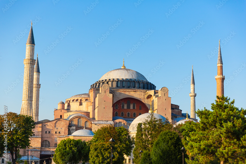 Hagia Sophia seen from the square