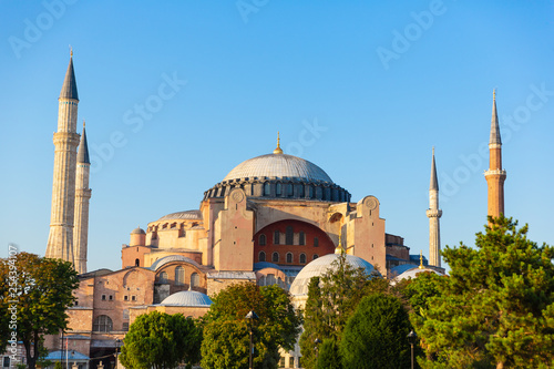 Hagia Sophia seen from the square