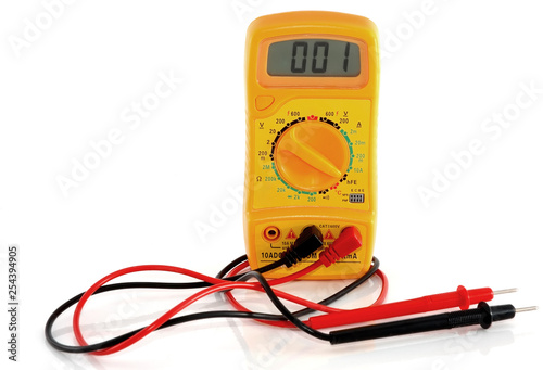 Quadro su tela Yellow multimeter