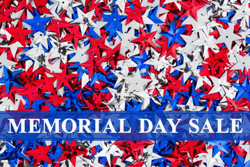 Memorial Day Sale message