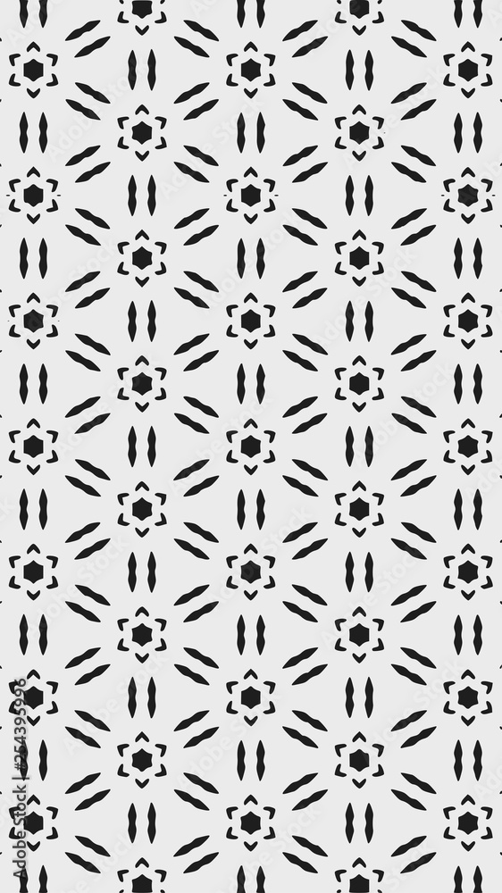 Ornate geometric pattern and two-tone abstract background Ornate geometric pattern and two-tone abstract background