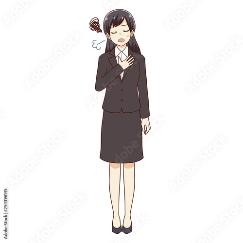 女性 ため息