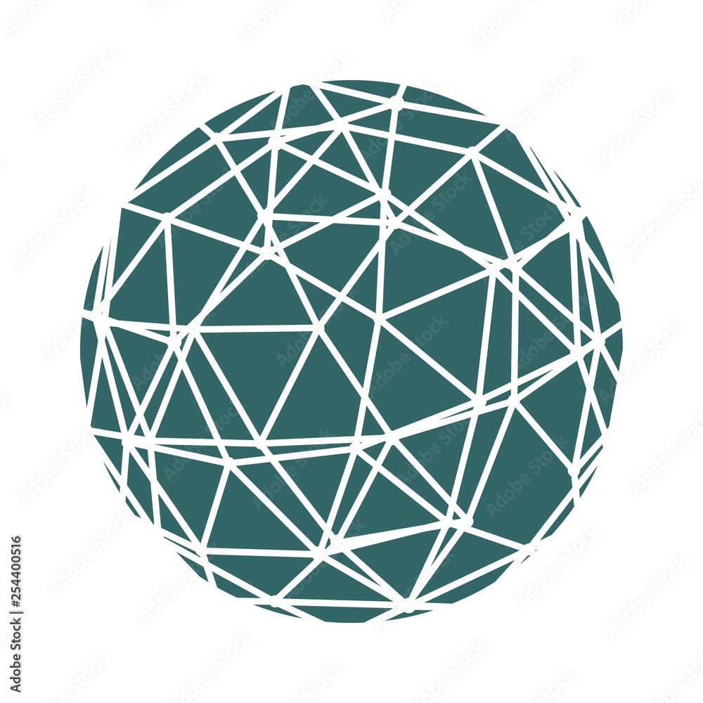Medical, technology, chemistry and science icon design template, round shape. Molecule and communication pattern. Connected lines with dots. Medical, technology, chemistry and science icon design template, round shape. Molecule and communication pattern. Connected lines with dots.