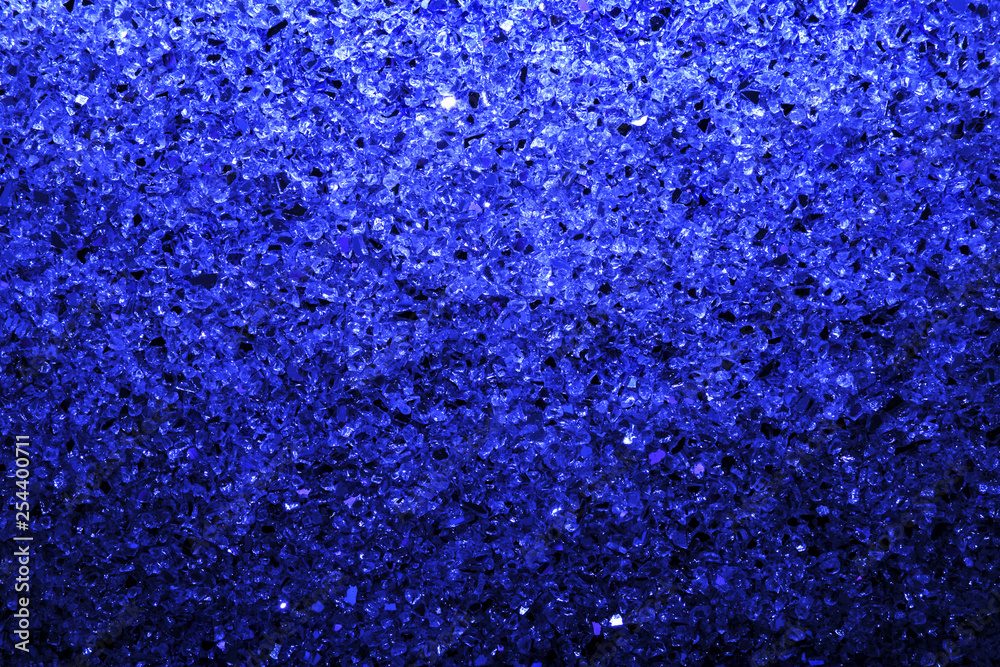 Obraz premium Dark abstract blue background of stones