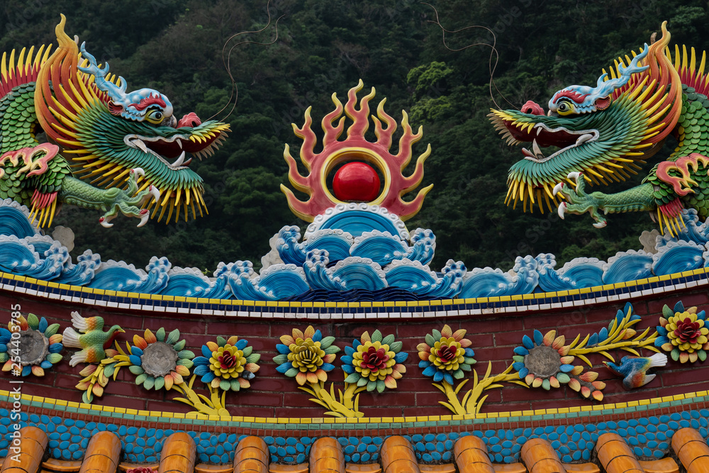 Obraz premium Temple Roof