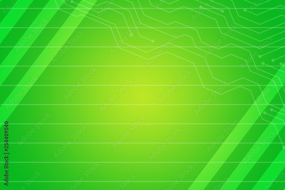 Obraz premium abstract, green, design, wallpaper, light, illustration, pattern, line, texture, nature, waves, graphic, art, lines, wave, backdrop, yellow, web, curve, leaf, white, gradient, backgrounds, blue, decor
