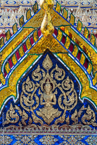 thai art in temple