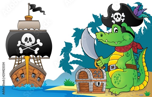 Pirate crocodile theme 6