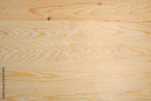 Background Texture From Light Pine Wood With Knots.