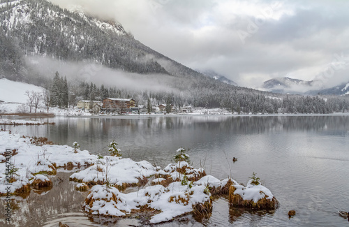 Hintersee at winter time photo