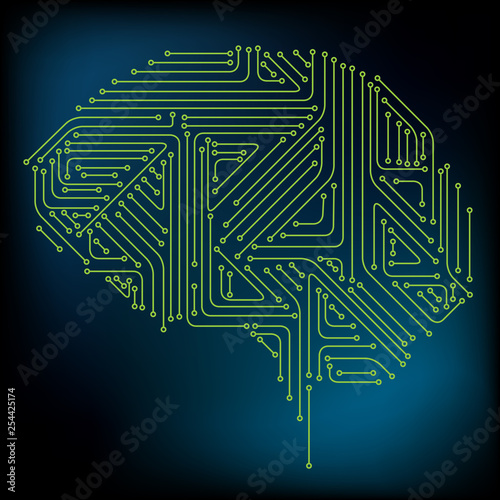 Vector Brain Concept