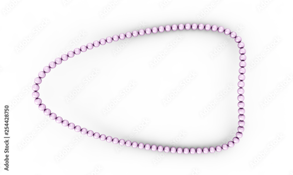 White Pearl Marbles - 3D Rendered White Pearl Marbles - 3D Rendered