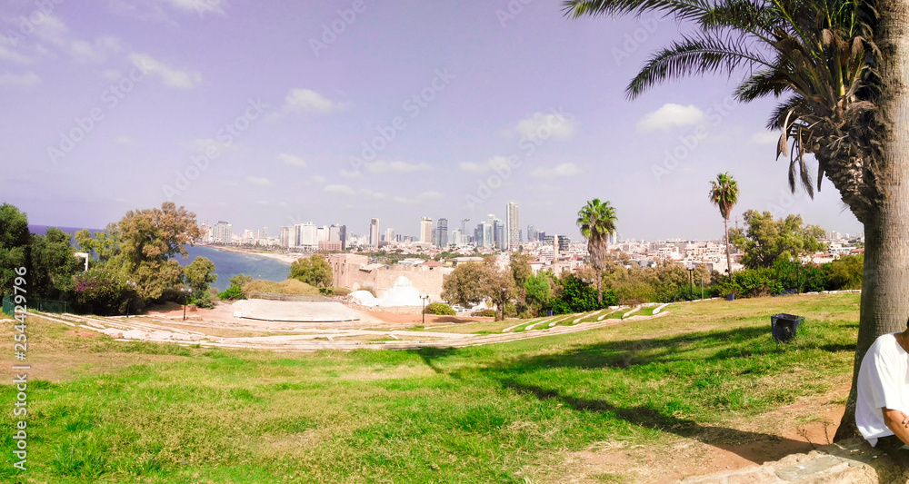 Panorama view of Tel Aviv