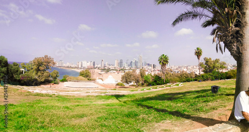 Panorama view of Tel Aviv