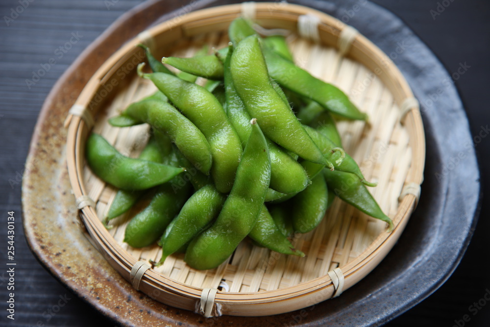 Japanese style boiled beans EDAMAME Japanese style boiled beans EDAMAME