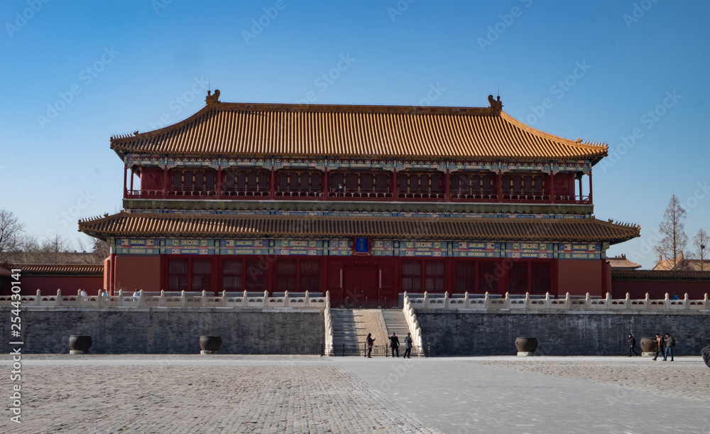 The Forbidden palace at the Beijing City, China. The Forbidden palace at the Beijing City, China.