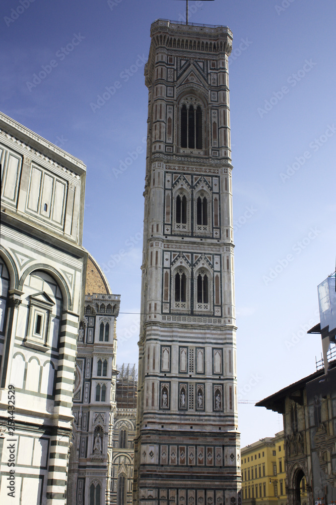 famous monument in Florence's Duomo square in Florence