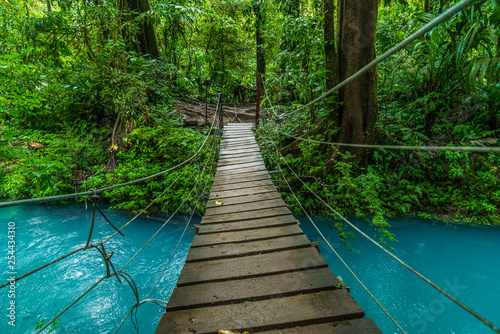 Costa Rica rio celeste vulcano tenorio national park photo