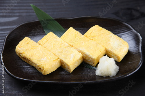 Japanese Rolled Omelet  photo