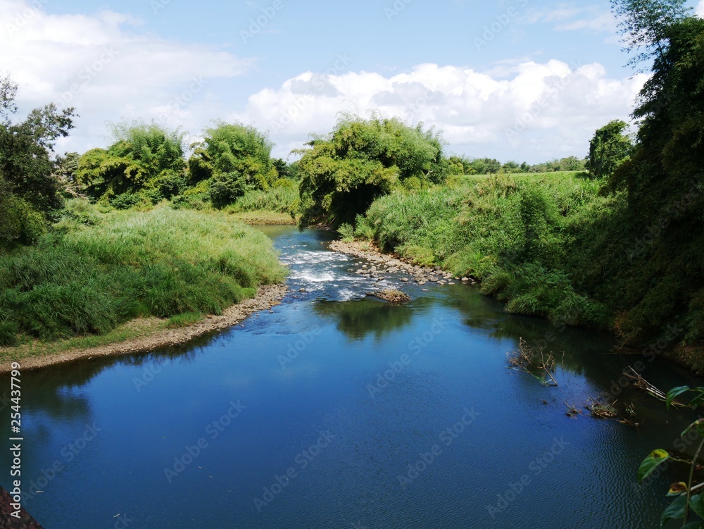 Rivière Goyave à Lamentin en Guadeloupe