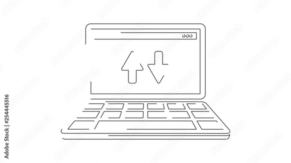 Data transfer on laptop Data transfer on laptop