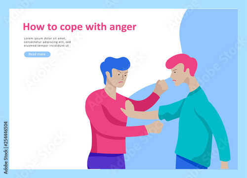 Landing page templates for psyhology mental problems, depression panic attacks, paranoia anger control, relationship family conflict, stress and misunderstanding, psychotherapy character