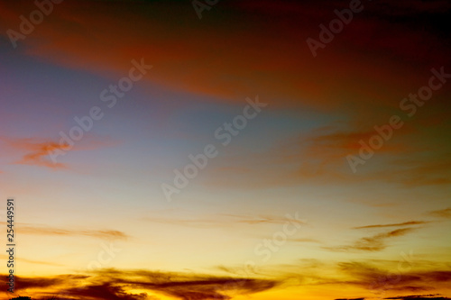 Blue sky background with beautiful clouds © FOTO SALE