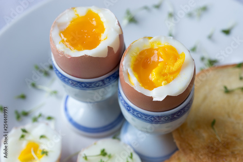 soft-boiled eggs macro