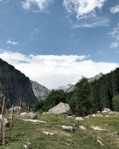 Hampta Pass, Himachal Pradesh, India. photo