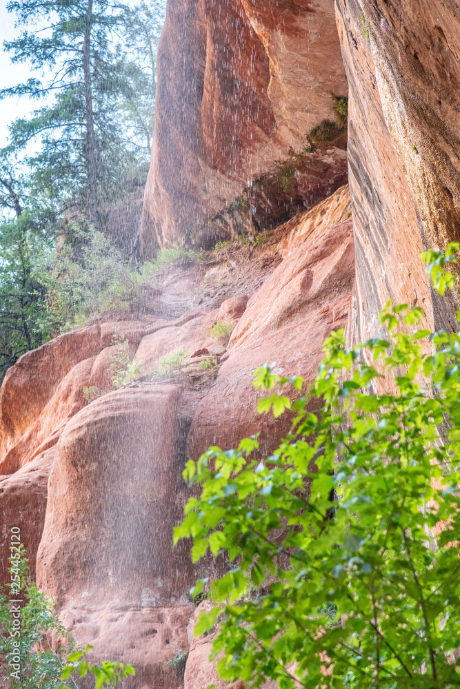 Waterfalls in Zion National Park, Utah