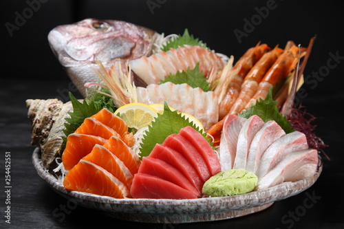 Red Snapper Whole Fish Sashimi Combo Plate photo