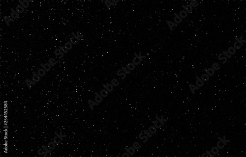 Starry sky  black and white background  white stars on black  night sky  scattering of stars